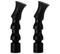 CORHAD Buse à Bec de Canard pour Aquarium 20 MM Lot de 2 Buses de Sortie D’Eau Réglables en Plastique Résistant Raccord pour Pompe Submersible Diffusion Uniforme pour Aquariums D’Eau