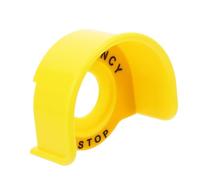 CORHAD Capot De Protection D'arrêt D'urgence Couvercle Du Bouton D'alimentation Couverture Avec Pour Bouton Protecteur D'urgence Garde Libérer Jaune Plastique