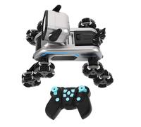 CORHAD Chien Robot Télécommandé Programmable avec Roues Spéciales Éducatif Robotique pour Garçon Fille Chiot Rc Interactif pour Jeux Intérieurs et Extérieurs