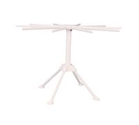 CORHAD Cintre à Nouilles Pliable Blanc en Abs et Pvc, Support de Séchage pour Pâtes Facile à Transporter Ranger, pour Petites Cuisines