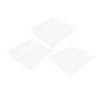 CORHAD Cloison de Séparation en Fil de Fer pour Cage de Petits Animaux 28 X 27 CM Lot de 3 Panneaux Métalliques Sécurisés pour Habitat de Hamster et Enclos Polyvalent