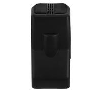 CORHAD compresseur compresseur à air Couvercle de ventilateur de moteur de compresseur, carter de protection de tête de pompe en plastique noir, antipoussière, compatible universel, pour