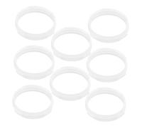 CORHAD Connecteurs De Raccord pour Tunnels De Cage à Hamster 8 Pièces Blancs Robustes Anneaux pour Extension Facile De L'habitat des Souris Et Lapins Nains