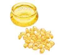 CORHAD Corne Abondance Cristal Ornement De Bassin à Trésor Bol De Richesse Pour Décoration Intérieure De Bureau