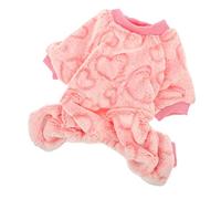CORHAD Costume Hiver pour Chiens Petits Vêtements Confortables Flanelle Douce Et Réversible pour Chiens Et pour Photos Hivers Froids