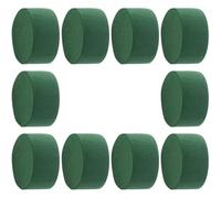 CORHAD de Boue de Fleur Ronde Verte et Facile à Transporter 10 Pièces Absorption D'eau Élevée pour Arrangements Floraux pour Compositions et Fleurs Fraîches