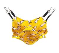 CORHAD de Miel de Hamster Maison d'écureuil Tube Petit Animal Jouets Chaton Lit Suspendu pour Furet Lit Suspendu pour Cochon d'Inde lit hamac écureuil hamac pour Hamster Lin en Coton