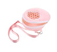 CORHAD de Transport Respirant pour Hamster avec Bandoulière Portable et Doux de Voyage Polyvalent pour Petits Animaux comme Écureuils Chinchillas et Cochons