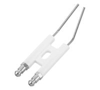 CORHAD Électrode d'Allumage en Céramique pour Machine à Flamme, Broche Double Broche Résistante Haute Température, Allumeur pour Effets Spéciaux Scène, Remplacement Fiable pour Brûleur et