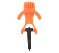 CORHAD Embout Buccal de Régulateur de Plongée en TPU Souple Orange Accessoire de Plongée sous-Marine Confortable et Solide Équipement en Apnée Crochet de Sécurité Compatible Régulateur