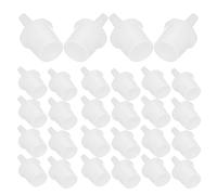 CORHAD Embouts Applicateurs de Précision 100 Pièces pour Colle à, Plastique Blanc Application Précise et Utilisation Pratique pour Extension de
