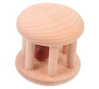 CORHAD Éveil Bois pour Garçon Fille Ans Instrument Musical Sensoriel Montessori Clochette à Main Éducative pour Développement Cognitif et Sens Du Rythme