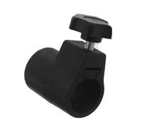 CORHAD Fixation par pince pour pied de scène, connecteur de verrouillage de hauteur sécurisé, ouverture de 2,5 cm/1 pouce, joint résistant à l'usure avec bouton rotatif pour pieds de studio