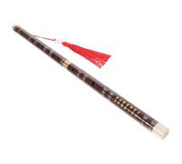 CORHAD Flûte Bambou Traditionnelle Laiton Deux Sections G Instrument Chinois Fait Main Flûte Dizi Décorative et Musicale pour Débutants et Collection
