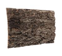 CORHAD Fond en Écorce Naturelle pour Terrariums Reptiles 50x30 Cm, Panneau Décoratif en Liège Beige Clair, Décor d'escalade pour Geckos et Aquariums, Support Habitat Végétal Polyvalent
