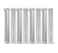 CORHAD Goupille de Verrouillage pour Échafaudage en Métal Argenté, 1 Set, Connexion Stable et Sécurisée Design à Encliquetage, Accessoire Léger pour Montage D’échafaudage