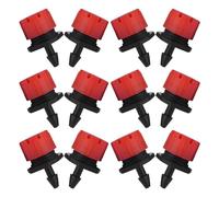 CORHAD Goutteurs d'Irrigation Réglables Rouge Lot de 150 Têtes d'Arrosage Goutte à Goutte Système d'Irrigation pour Jardin Pelouse et Potager Micro-Arroseurs Anti-Bouchage Débit