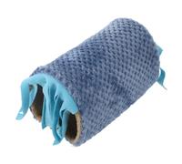 CORHAD Hamster Tunnel Hideout Plush House for Small Pets Cozy Guinea Pig Chinchilla and Bunny Resting Shelter with Soft Warm Plush Material Quiet Private Retreat and Easy Maintenance