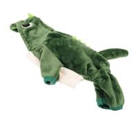 CORHAD Hoodie Épais pour Chien Vêtements Chauds Et Résistants Au Vent pour Chiens Et Chiots Costume Confortable Forme De Dinosaure pour Hiver Activités Extérieures Vert-s