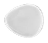 CORHAD Houppette de Maquillage Outil Cosmétique Pratique en Silicone Transparente Éponge Portable sans Traces pour Femmes pour Fond de Teint et Poudre
