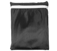 CORHAD Housse de en Tissu Oxford 420d Barbecue Extérieur Noire, Imperméable et Pliable, Protège Neige et Gel, pour Barbecue Rond