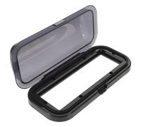 CORHAD Housse Étanche pour Enceinte Bateau Abs Protection Robuste Eau Poussière Couverture Transparente pour Tableau de Bord de Yacht Boîtier pour Audio