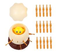 CORHAD Jeu de Société Pirate Plastique pour Garçon Fille Up Chick Toy avec Colorées Jeu Interactif Familial Éducatif et Amusant