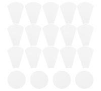 CORHAD Kit de Gabarits en Papier pour Patchwork DIY 40 Pétales et 4 Cœurs de Fleurs, Papier Robuste pour Loisirs Créatifs, Accessoires de Couture, Outils de Découpe Précis, pour Quilting