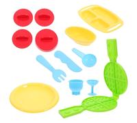 CORHAD Kit de Moules à Pâte à Modeler pour Garçon et Filles Ensemble de 1 Pièce en Plastique Léger Moules DIY Colorés pour Modelage Créatif et Activités Manuelles Outil Couleur Aléatoire