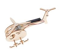 CORHAD Kit Modèle Hélicoptère Solaire DIY pour Garçon Fille Avion à Énergie Solaire Construction Facile et Vol Stable pour Découverte en Plein Air