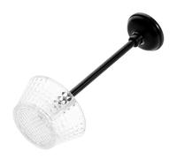 CORHAD Lampadaire Miniature en Plastique pour Maison de Poupée Modèle de Lampadaire LED Lampe de Chevet Miniature Décorative Éclairage DIY Accessoire Décor Maison Poupée