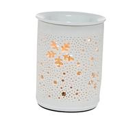 CORHAD Lampe Électrique Diffuseur de Parfum Céramique avec Lumière Ambiance Chaleureuse pour Maison Veilleuse et Brûleur Huiles Essentielles