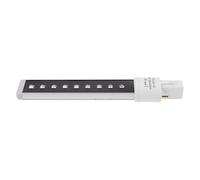 CORHAD Lampe UV Ongles Tube LED 9W Double Source De Lumière Pour Vernis À Ongles Durcissement Rapide Sans Chaleur Pour Nail Art 6.50X1.18X0.79 in