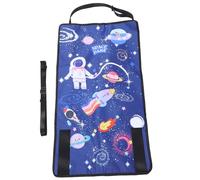 CORHAD Lit Avion Garçon Fille Portable Bleu Étoilé Repose Pied Siège Extensible pour Voyage Facile et Confortable