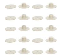 CORHAD Lot de 10 écrous et rondelles M6 pour Cage à Oiseaux - Fixations de Montage DIY pour nids d'oiseaux, perchoirs, mangeoires et nichoirs.