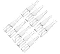 CORHAD Lot de 10 Flacons Pulvérisateurs Portables 10ml Bouchon Étanche Complet en Pet et Pp, Design Compact pour Voyage et Usage Nasal
