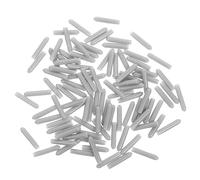 CORHAD Lot De 100 Capuchons En Caoutchouc Gris Pour Grille De Lave-vaisselle, Protection Anti-rayures, Couverture Filament Souple, Accessoires Indispensables Pour Panier De Lave-vaisselle