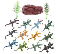 CORHAD Lot de 12 Modèles Réalistes De Crocodiles en Vinyle Petit Format, Jouet Éducatif pour Garçon Et Filles, pour Apprentissage Précoce Et Décoration D’intérieur