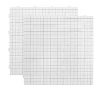 CORHAD Lot de 2 plaques à repasser carrées pour perles à repasser - Plaques en plastique de 2,6 mm pour perles à fondre - Grandes carrées de 28,2 cm (11,1 pouces) pour loisirs créatifs