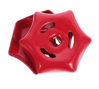 CORHAD Lot de 2 Poignées de Vanne en Fonte à Trou Carré 6Mm X 6Mm Poignée Décorative Robuste pour Robinet Extérieur Pièces d'Arrêt Compatibles Vannes à Guillotine Usage Industriel et