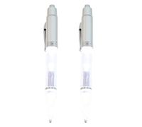 CORHAD Lot de 2 Stylos à Diamants LED Lumineux Poignée Ergonomique Stylo Perceuse à Broder pour Peinture Diamant Accessoire Artisanat DIY Précis pour Travaux de Mosaïque et Loisirs