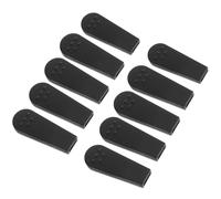 CORHAD Lot de 20 Manchons Protège-Griffes Antidérapants en Plastique Noir pour Machine à Pinces Accessoires Compatibles pour Jeux D’Adresse et Capture de Jouets Pièces Détachées