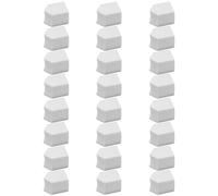 CORHAD Lot de 24 Éponges à Dégradé pour Ongles, Tampons Éponge à Ongles en Mousse Blanche, Accessoire Nail Art pour Manucure, Texture Douce et Compacte, pour Dégradés et Nail Gel, Usage