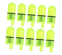 CORHAD Lot de 30 Cloches De Pêche avec Lumières LED Alarme De Canne À Pêche Pointes De Flotteur Alarme D'Appât