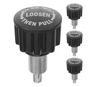 CORHAD Lot de 4 Boutons de réglage à Ressort pour vélo d'exercice - Pièces de Rechange pour appareils de Fitness et Machines d'exercice