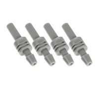 CORHAD Lot de 4 Connecteurs de Sangle pour Tensiomètre Électronique Accessoires Compatibles Brassard de Mesure Adaptateurs Robustes pour Usage Médical à Domicile Couleur Aléatoire