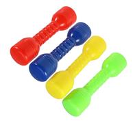 CORHAD Lot de 4 Haltères en Plastique ABS Colorés pour Garçon et Filles Petits Haltères Ergonomiques pour Exercices et Jeux à la Maternelle Équipement Fitness Ludique et Sûr