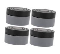 CORHAD Lot De 4 Patins Antidérapants Et Anti-vibrations En Plastique Pour Lave-linge Et Sèche-linge, Surélévation 6 Cm, Tapis De Pied Multifonction Pour Stabilisation Et Protection Des Appareils