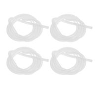 CORHAD Lot de 4 Tubes en Silicone pour Tire-Lait Électrique 80 CM Valve à Bec de Canard Accessoires pour Pompe à Air Pièces Détachées Compatibles Tuyau Flexible pour Allaitement