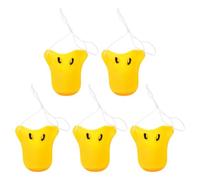 CORHAD Lot de 5 Masques Nez de Canard Réalistes en Matériau Léger Taille Unique pour Adultes Accessoire Cosplay Réutilisable pour Fête Déguisement et Halloween